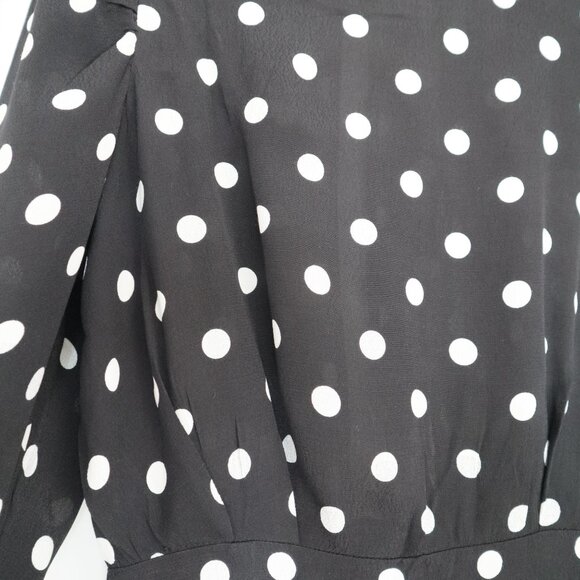 H&M Polka dot Long Sleeves Dress - Size US 4 - Picture 2 of 7